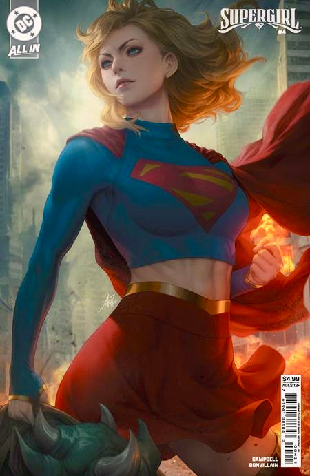 Supergirl #4 - Artgerm Card Stock Variant