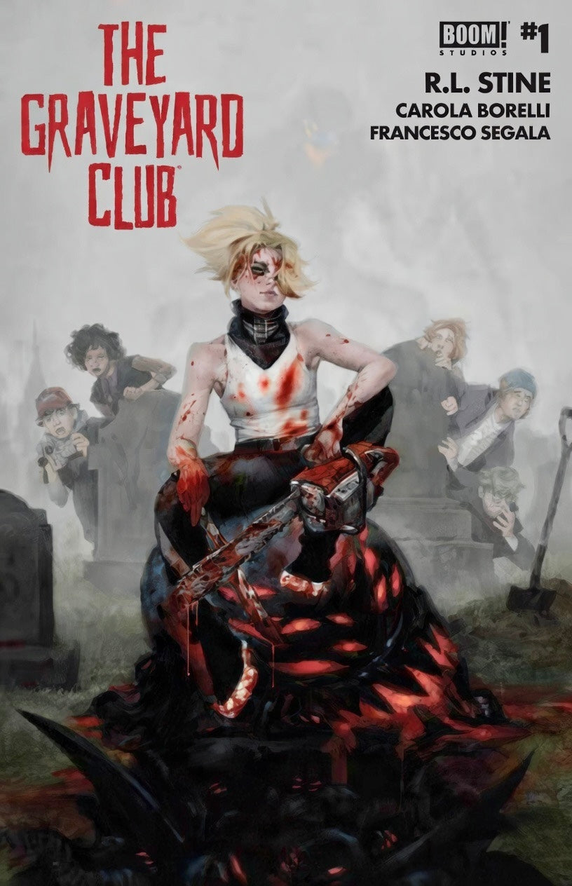 The Graveyard Club #1 - R.L. Stine - Mercado Erica Slaughter Variant