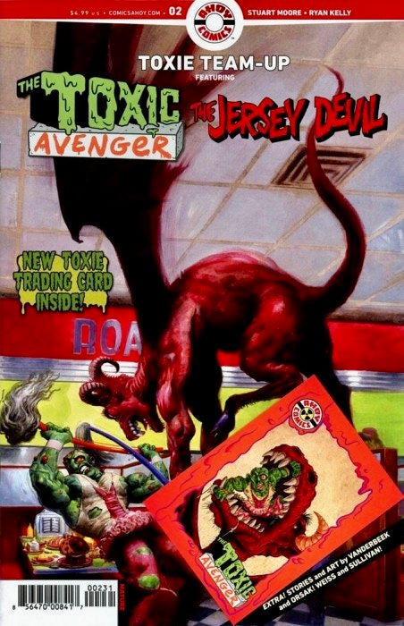 Toxie Team Up #2 (MR) - Pollybagged + Trading Card Variant