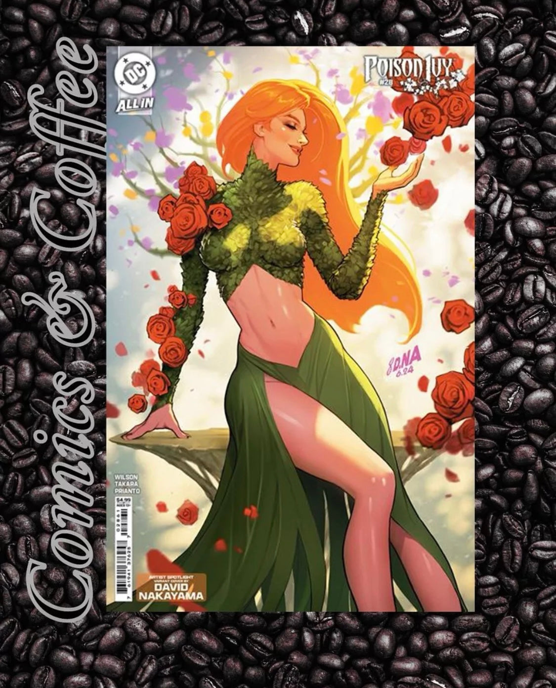Poison Ivy #28 - David Nakayama Artist Spotlight Card Stock Variant!