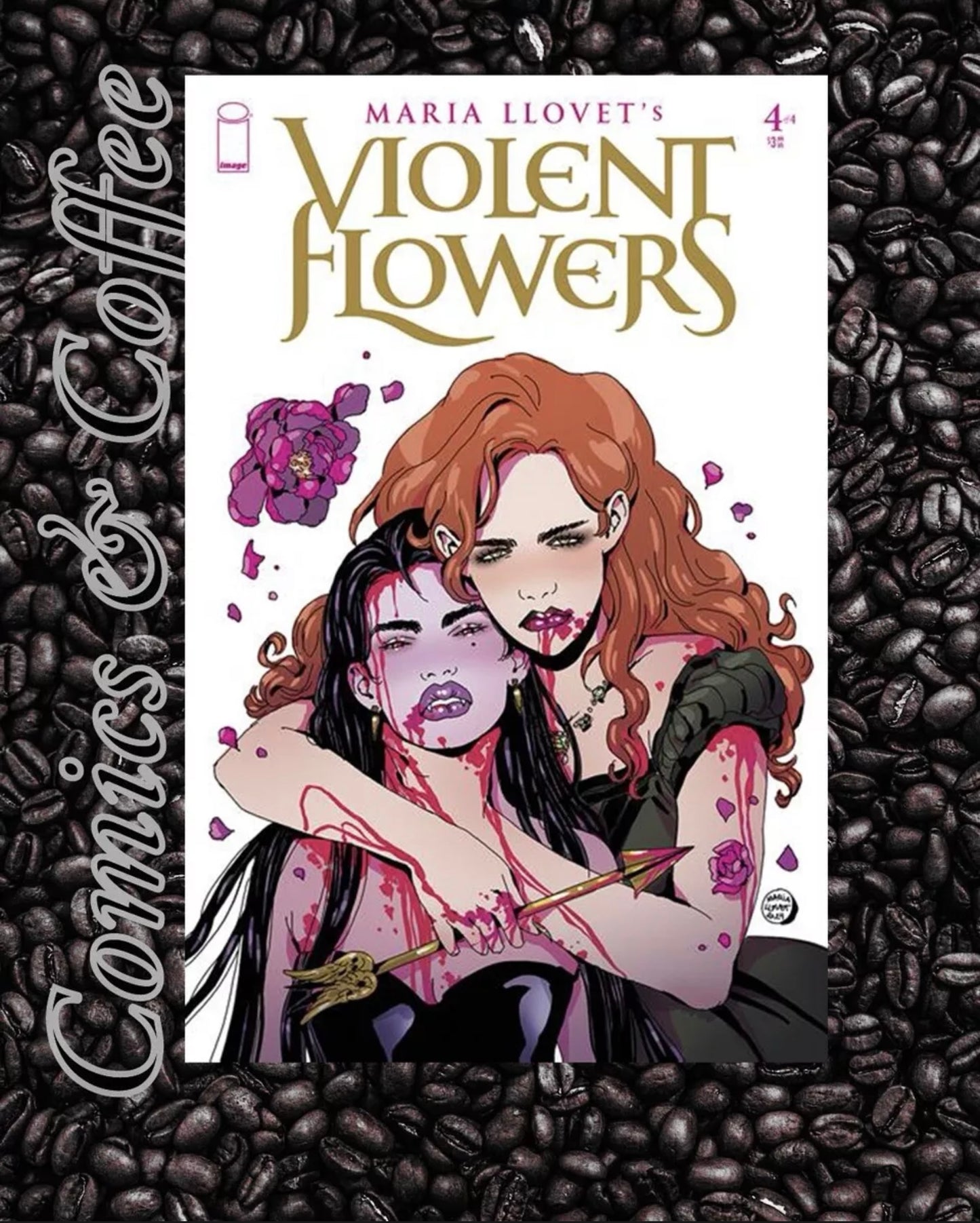 Violent Flowers #4 (MR) - Maria Llovet Miniseries Finale!
