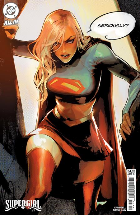 Supergirl #7 - Sozomaika Card Stock Variant