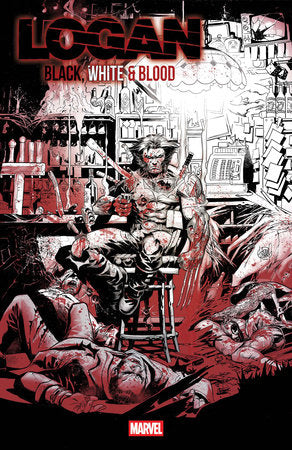Logan: Black, White, & Blood #1 (MR) - Adam Kubert Variant - Preorder 1/14/26