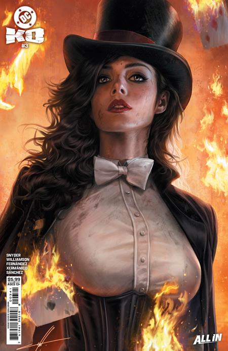 DC K.O. #3 (Of 5) - Carla Cohen Zatanna Variant - Preorder 1/14/26