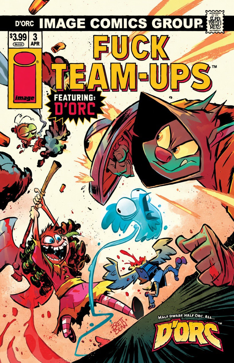 D’ORC #3 - Brett Bean NSFW Team Up Variant - Preorder 4/8/26