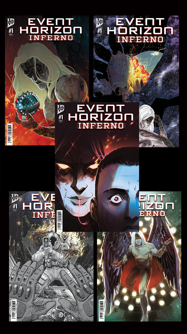 Event Horizon: Inferno #1 (MR) - CXC 5 Variant Ultimate Bundle!