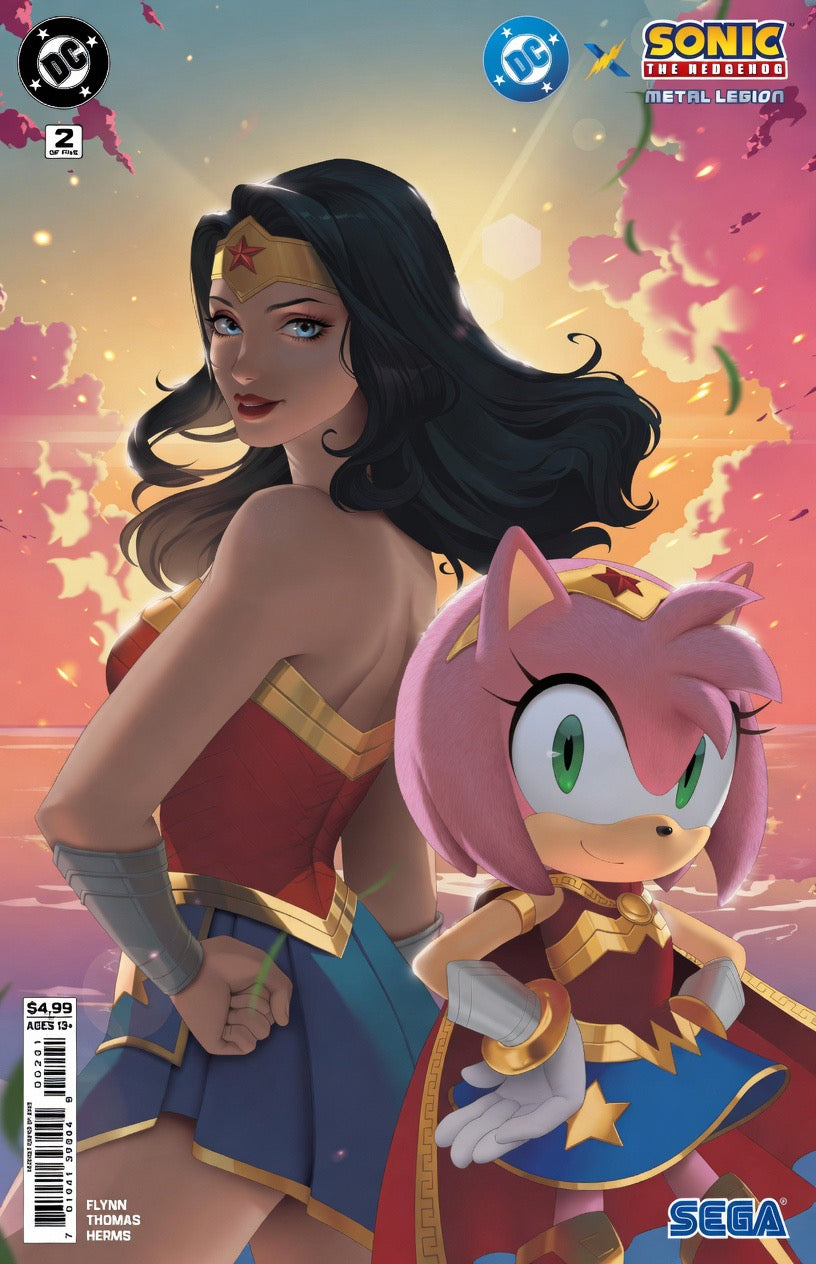 DC X Sonic: The Metal Legion#2 - CVR B R1C0