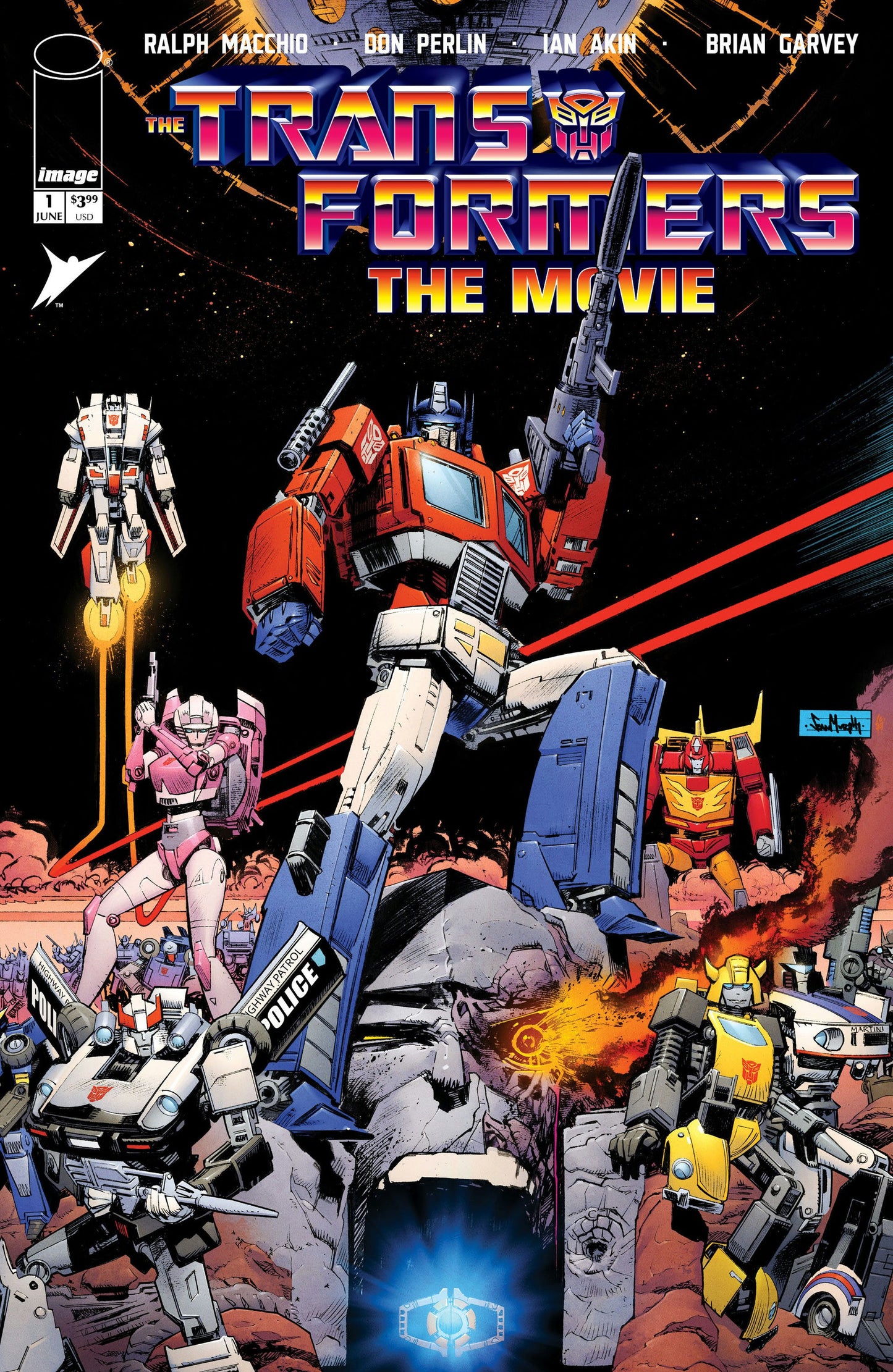 Transformers The Movie 40Th Anniversary Edition #1 (Of 3) Cvr A