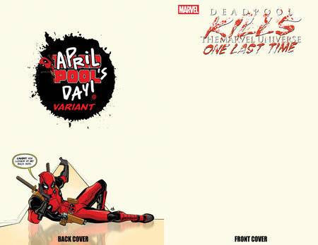 Deadpool Kills The Marvel U One Last Time #1 - April Pools Day Blank Variant!