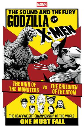 Godzilla Vs X-Men #1 - Lee Garbett Versus Variant!