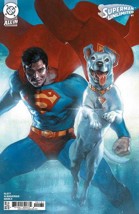 Superman Unlimited #1 - Gabriele Dell Otto Card Stock Variant!