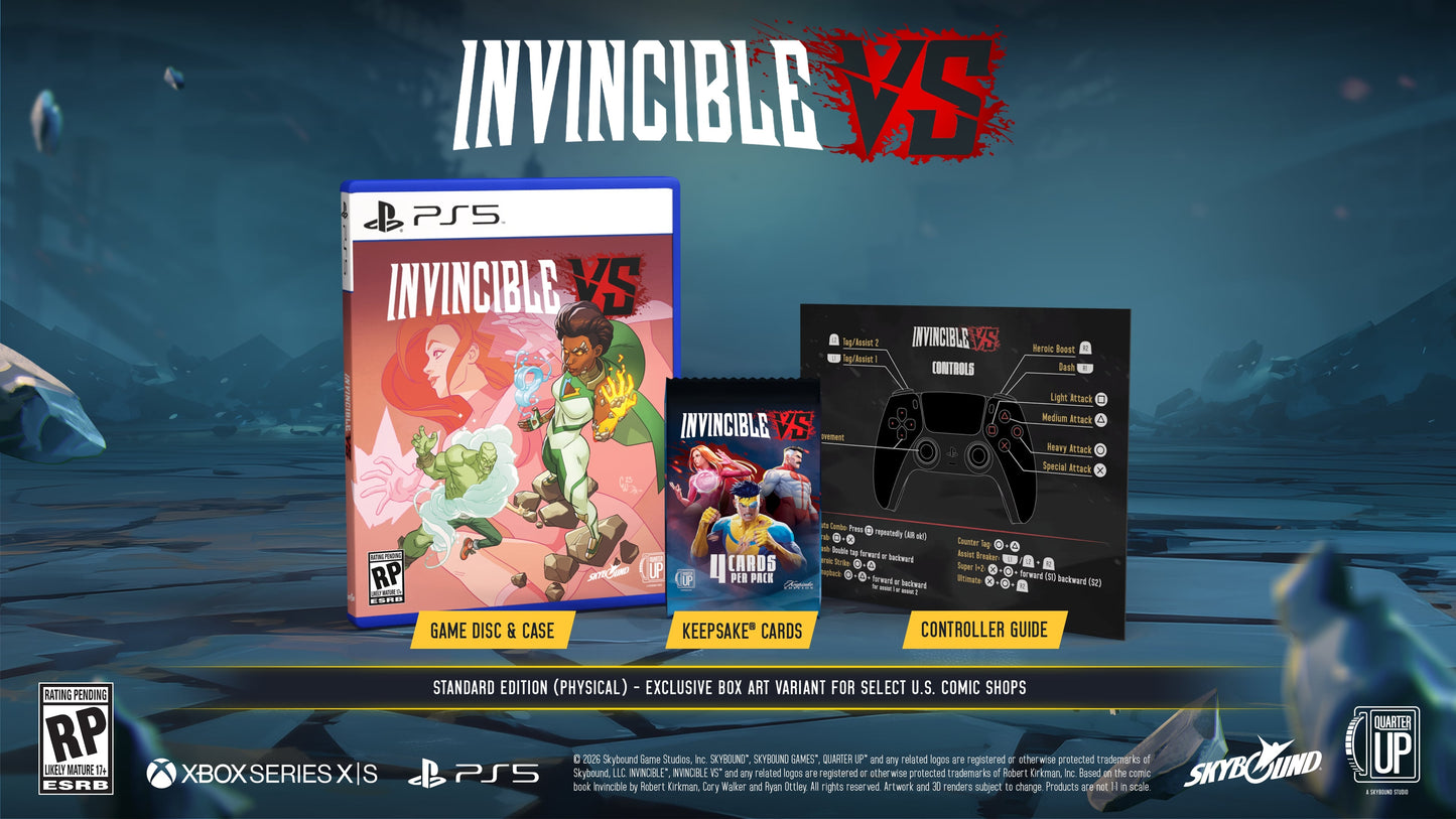 Invincible VS - PS5 Luner Exclusive Standard Edition Bundle (MR) - Preorder 4/30/26
