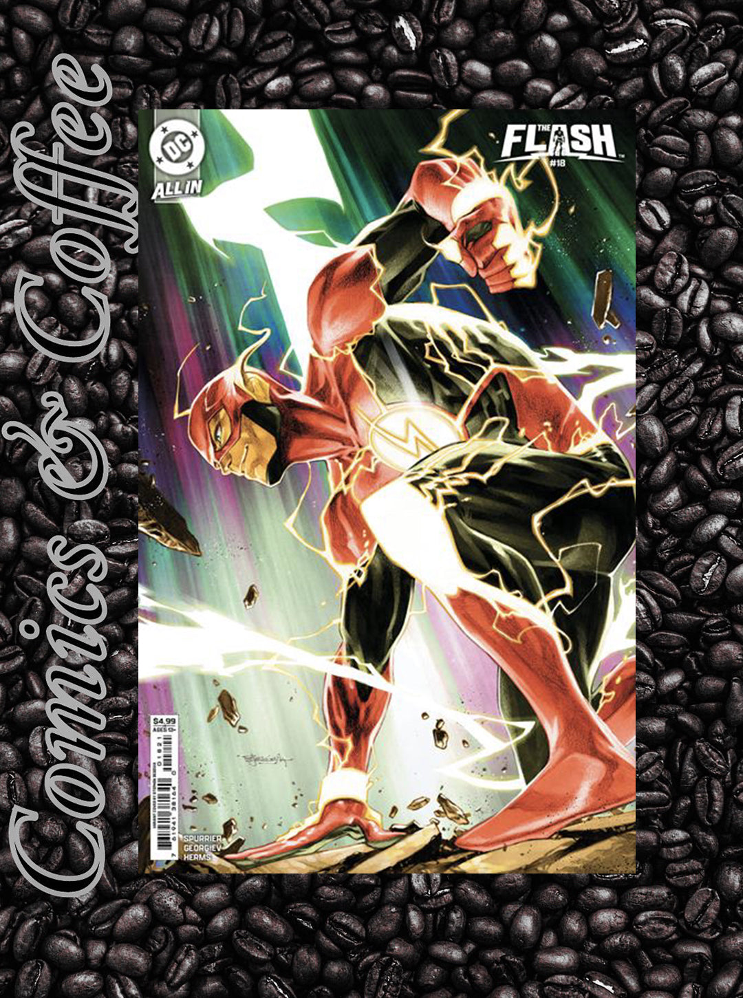 The Flash #18 - Stephen Segovia Card Stock Variant!