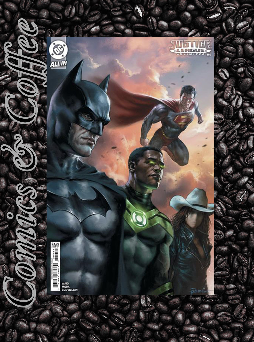 Justice League Unlimited #4 - Parrillo Card Stock Variant!