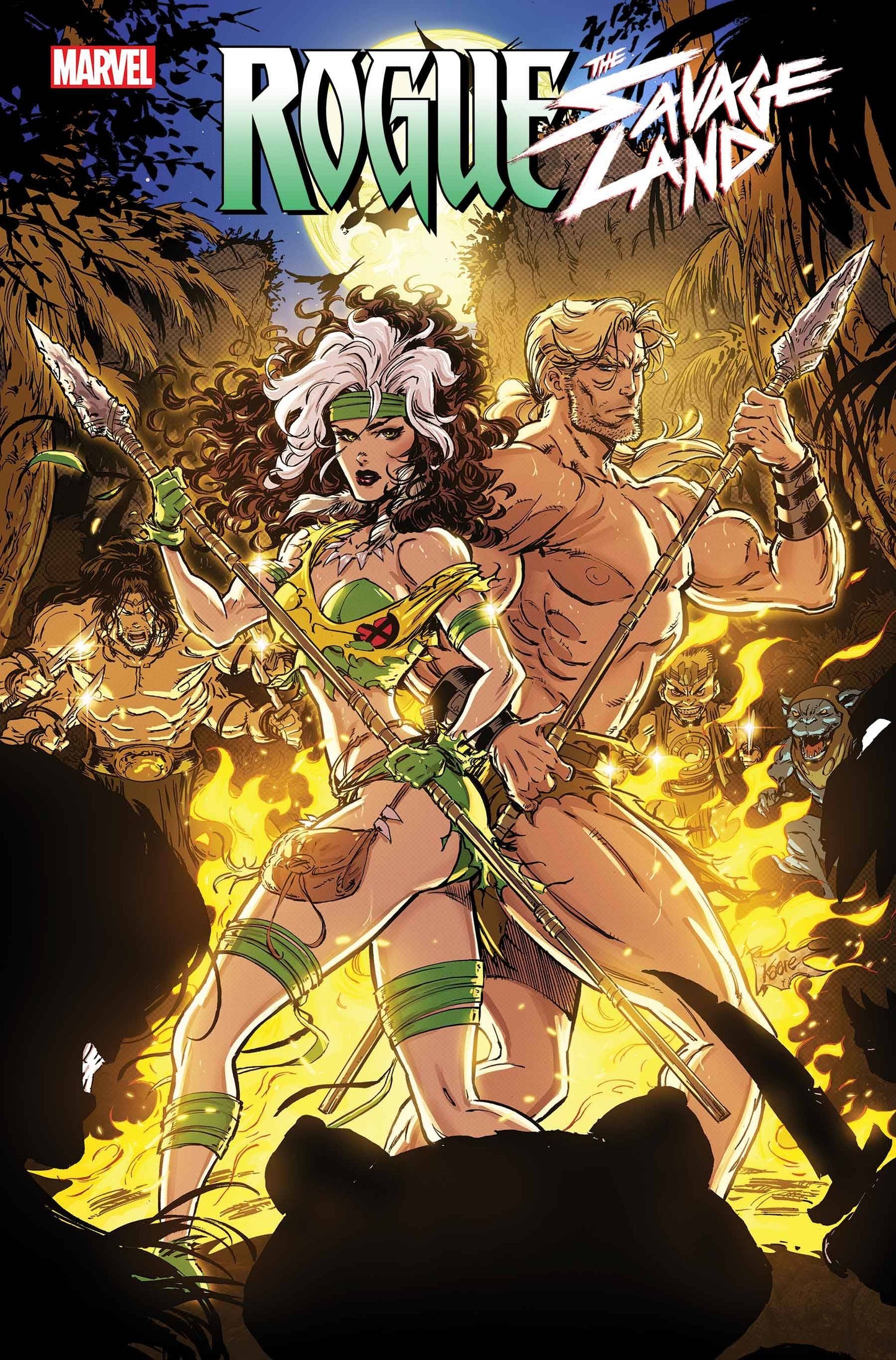 Rogue: The Savage Land #2 (Of 5) - Kaare Andrews Cover!