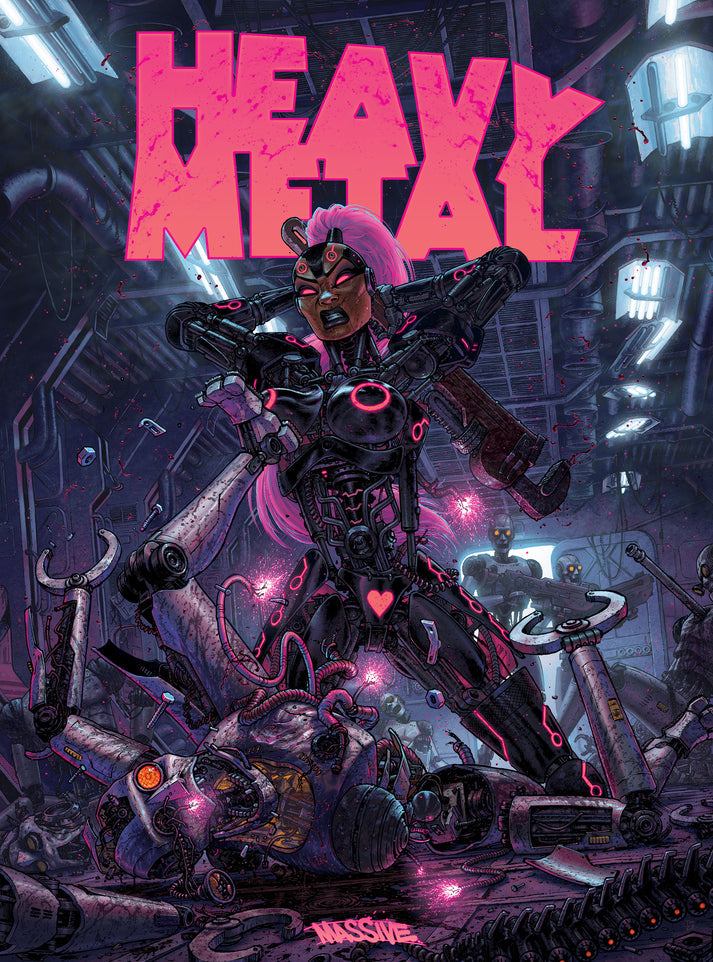 Heavy Metal Magazine #1 (MR) - Select Exclusive Moore Homage!