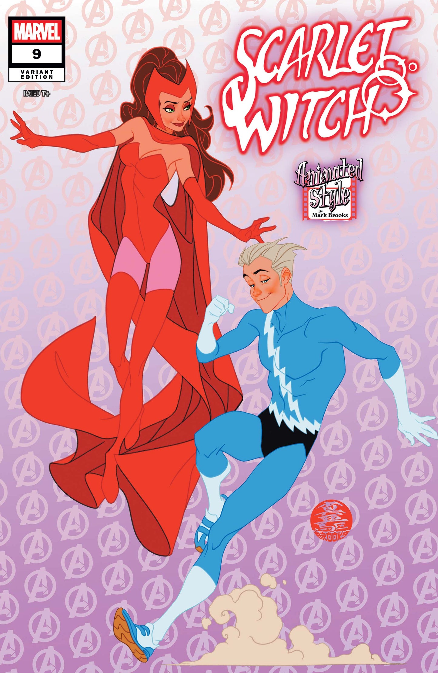 Scarlet Witch #9 - Mark Brooks Animated Style Variant!