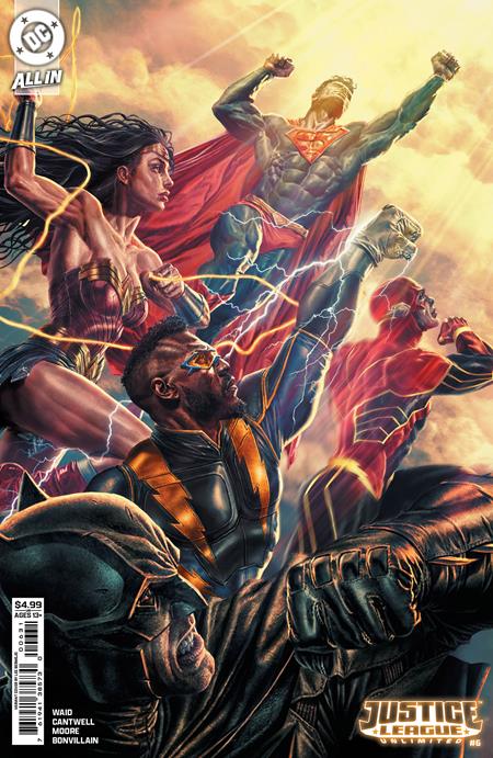 Justice League Unlimited #6 - Lee Bermejo Card Stock Variant!
