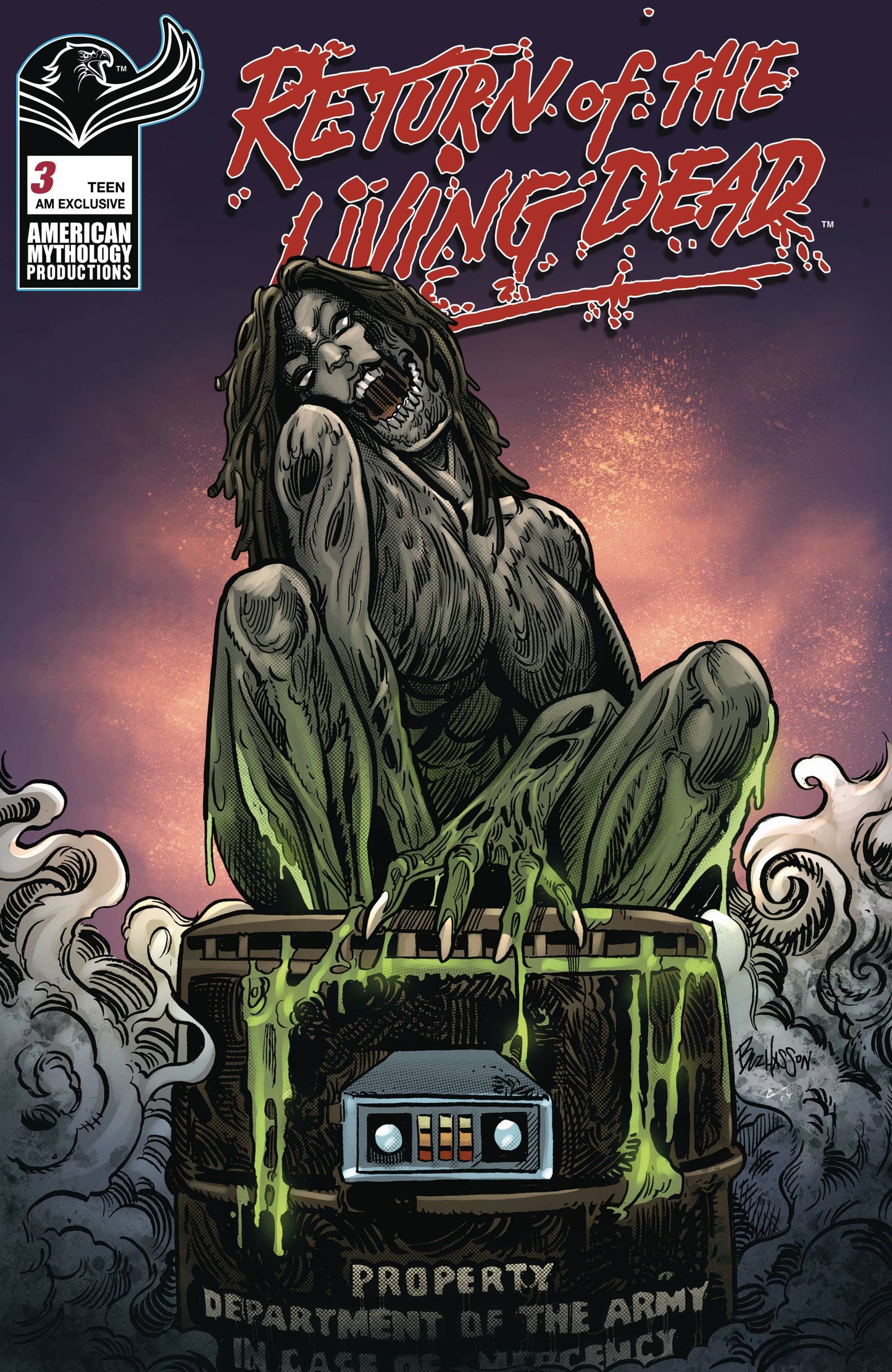 Return Of The Living Dead #3 - Limited AM Monster Variant! LTD To 350