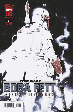 Star Wars: Boba Fett Black, White,And Red #1 - Kaare Andrews Variant