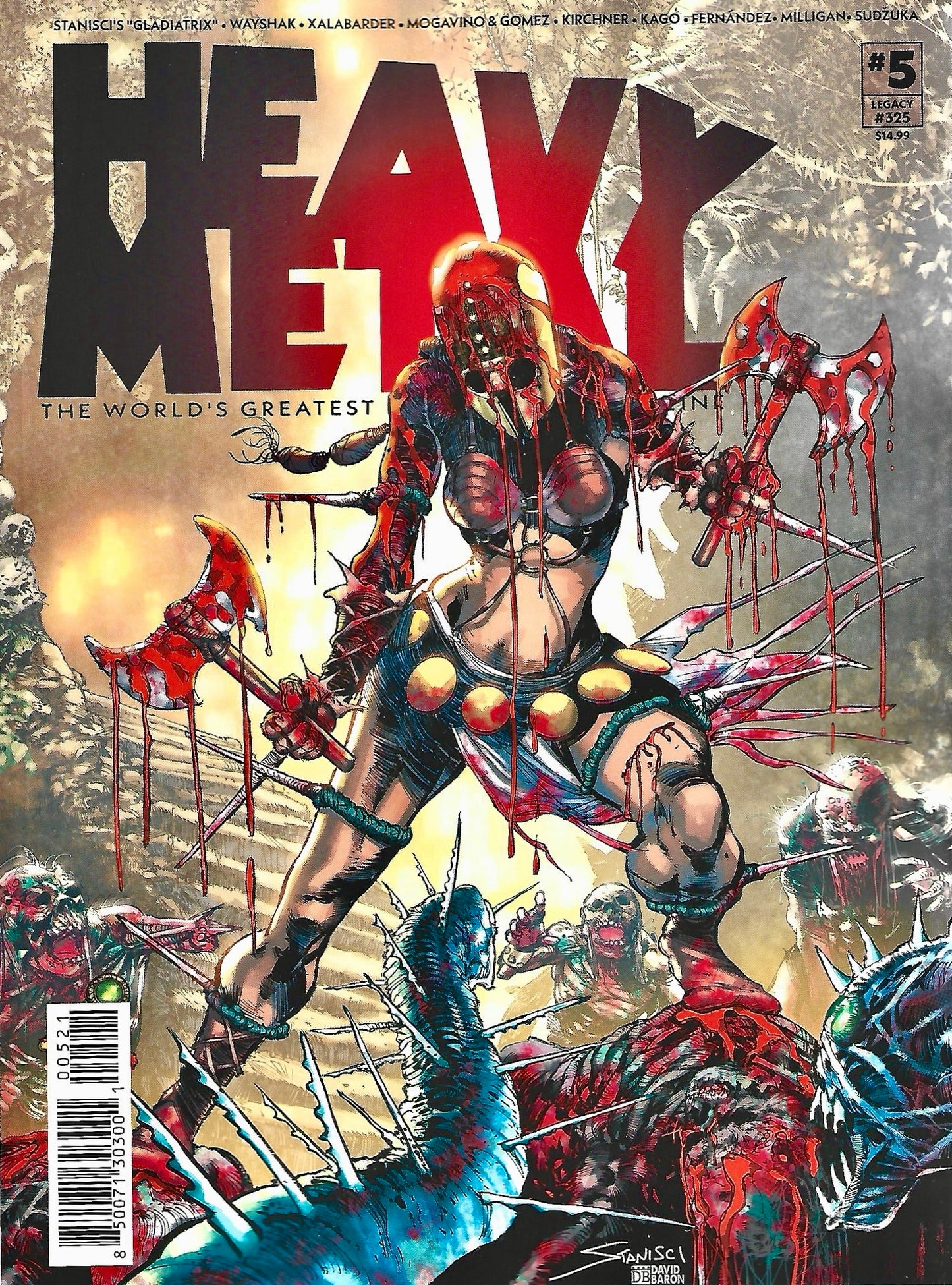 Heavy Metal Magazine #5 (MR) - CVR B John Stanisci Variant
