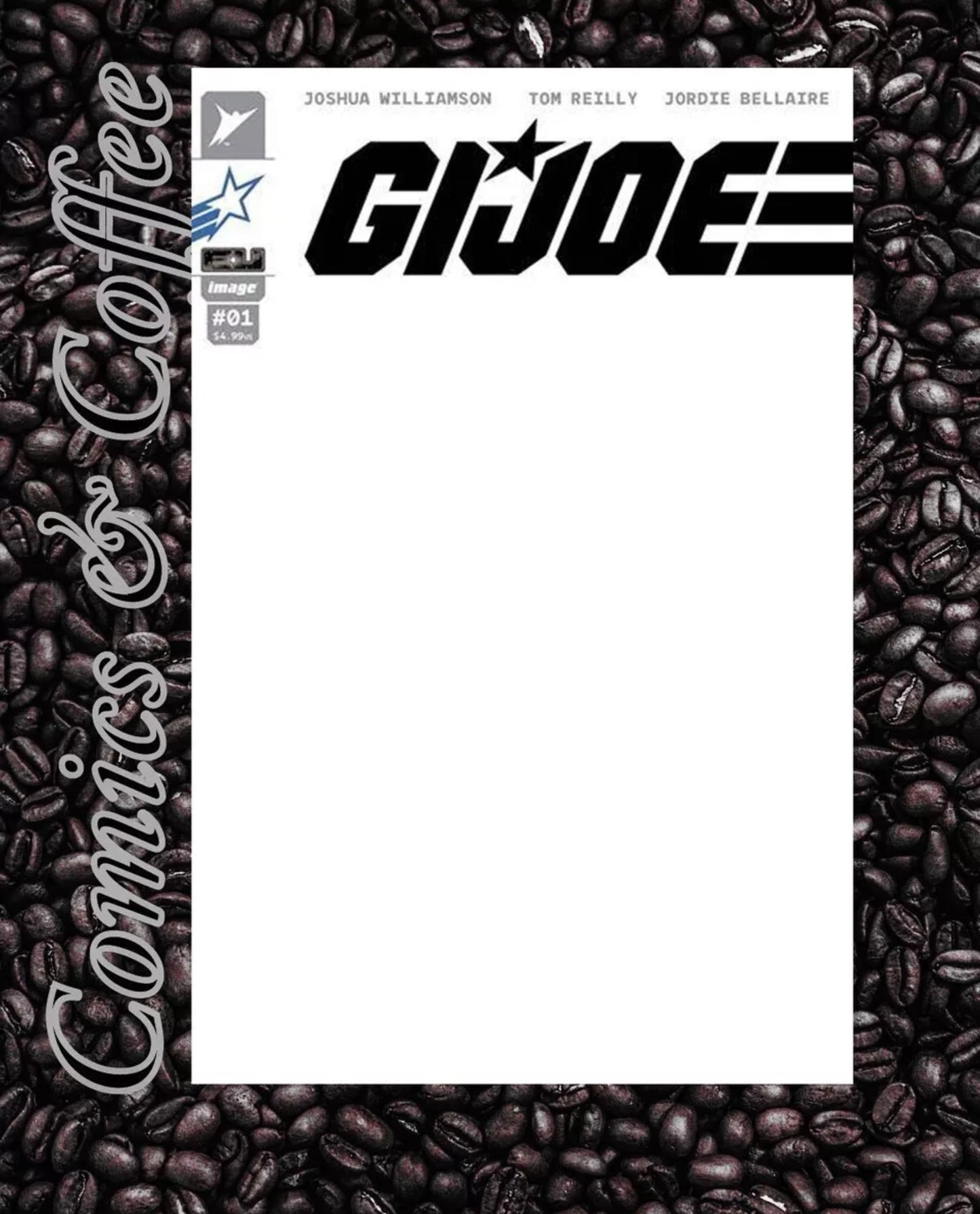 G.I. Joe #1 - Blank Cover Variant!