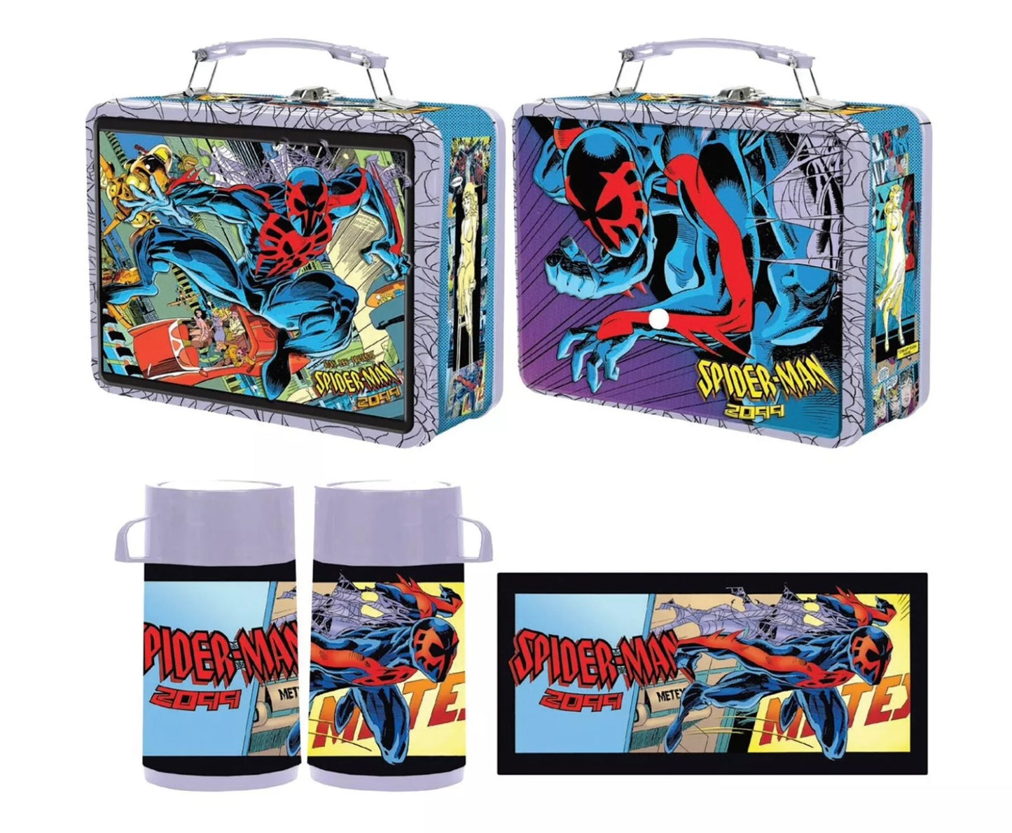 Spider -Man 2099 Lunch Box With Beverage Container. FCBD 24 PX Previews Ltd 2500