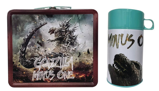 Godzilla Minus One Lunch Box With Beverage Container! Limited To 2500