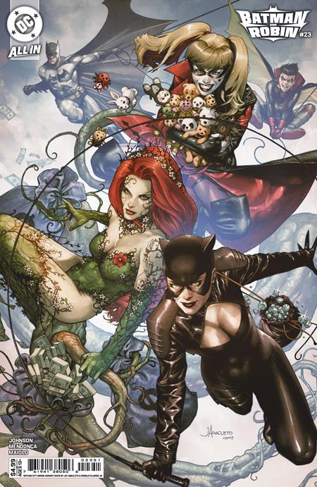 Batman And Robin #23 - Jay Anacleto Gotham City Sirens Card Stock Variant