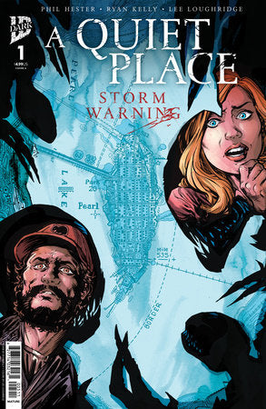 A Quite Place: Storm Warning - CVR A Ryan Kelly - IDW Dark