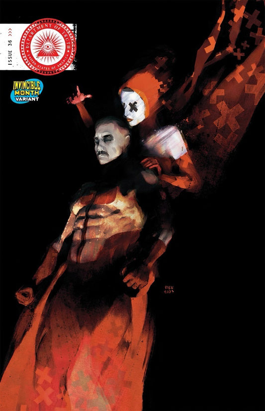 Department Of Truth #36 - CVR D Invincible Team Up Variant