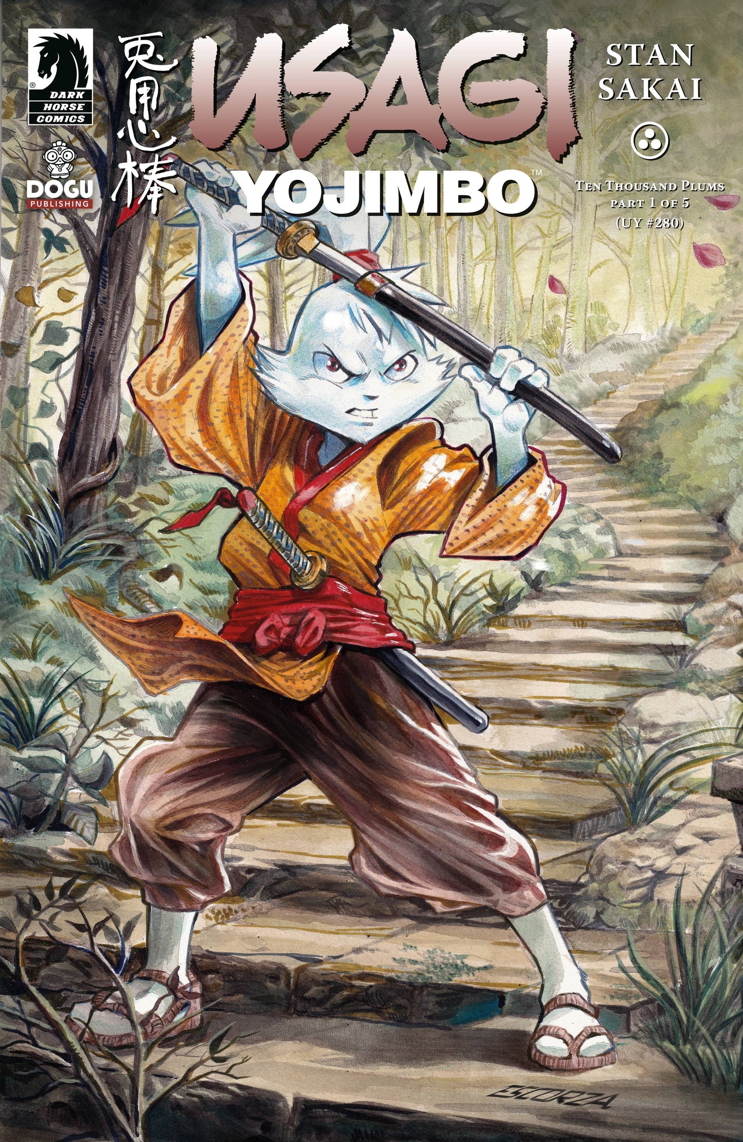 Usagi Yojimbo: Ten Thousand Plums #1 (Of 5) - Escorza Brothers Variant!