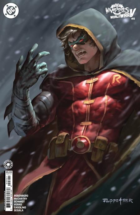 DC Vs Vampires: World War V #8 - Puppeteer Card Stock Variant!