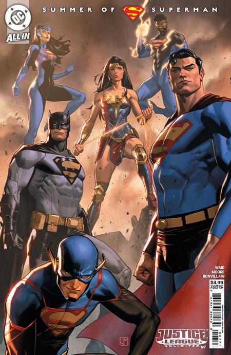 Justice League Unlimited #7 - Molina Summer Of Superman Variant!