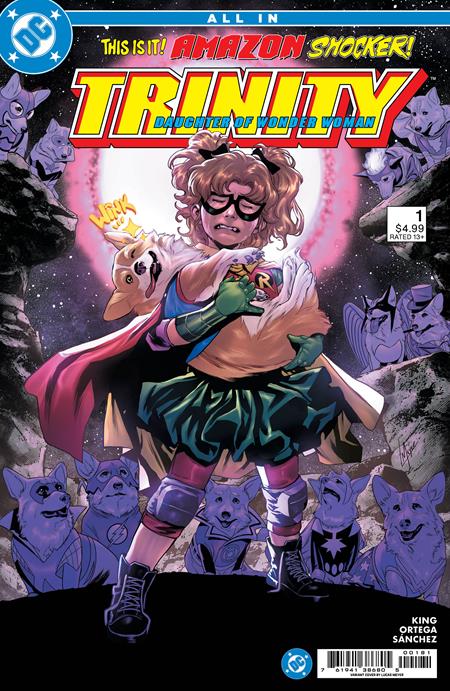 Trinity: Daughter If Wonder Woman #1 - Lucas Meyer Card Stock Variant!