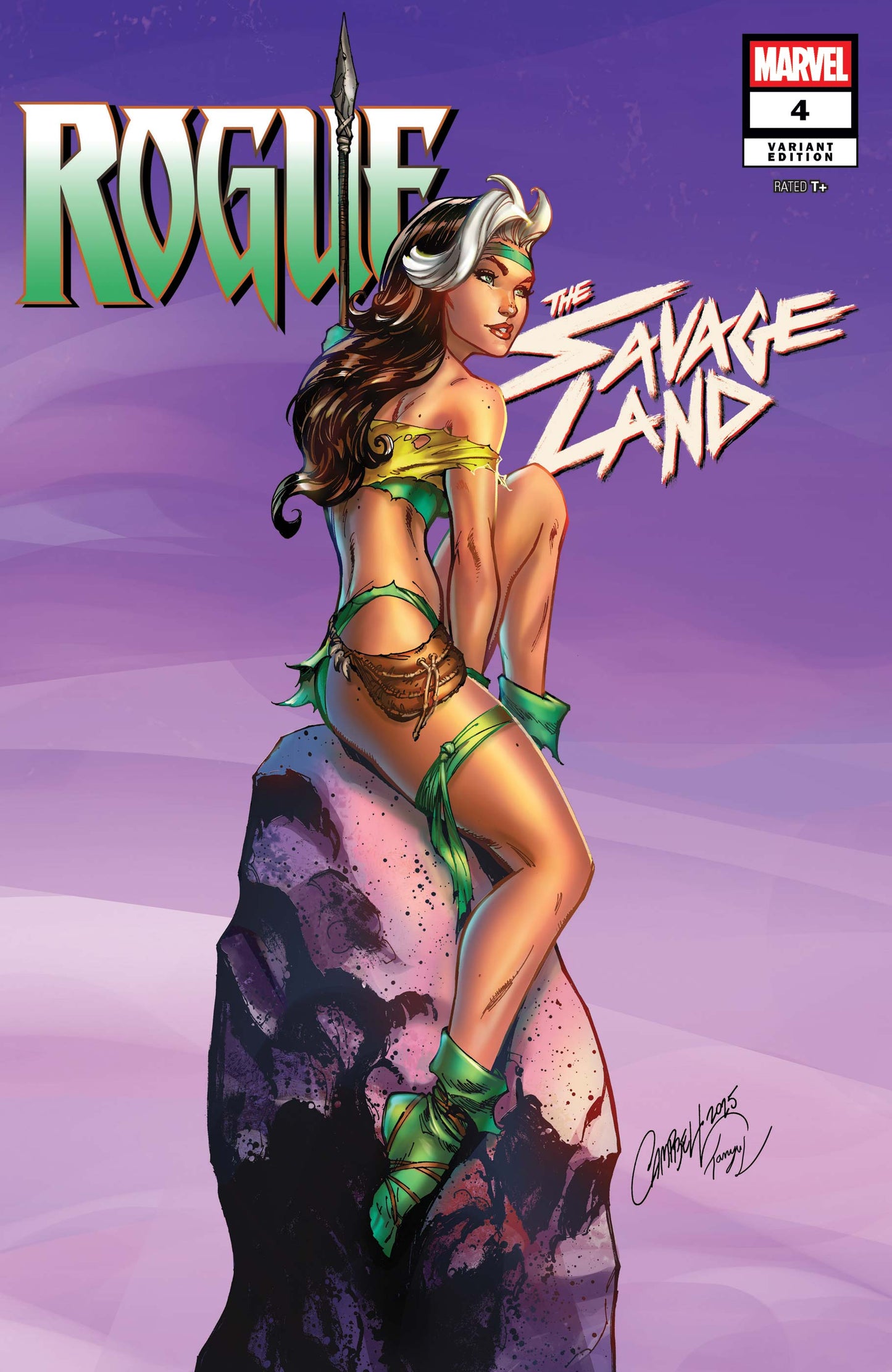 Rogue: The Savage Land #4 (Of 5) - J Scott Campbell Variant