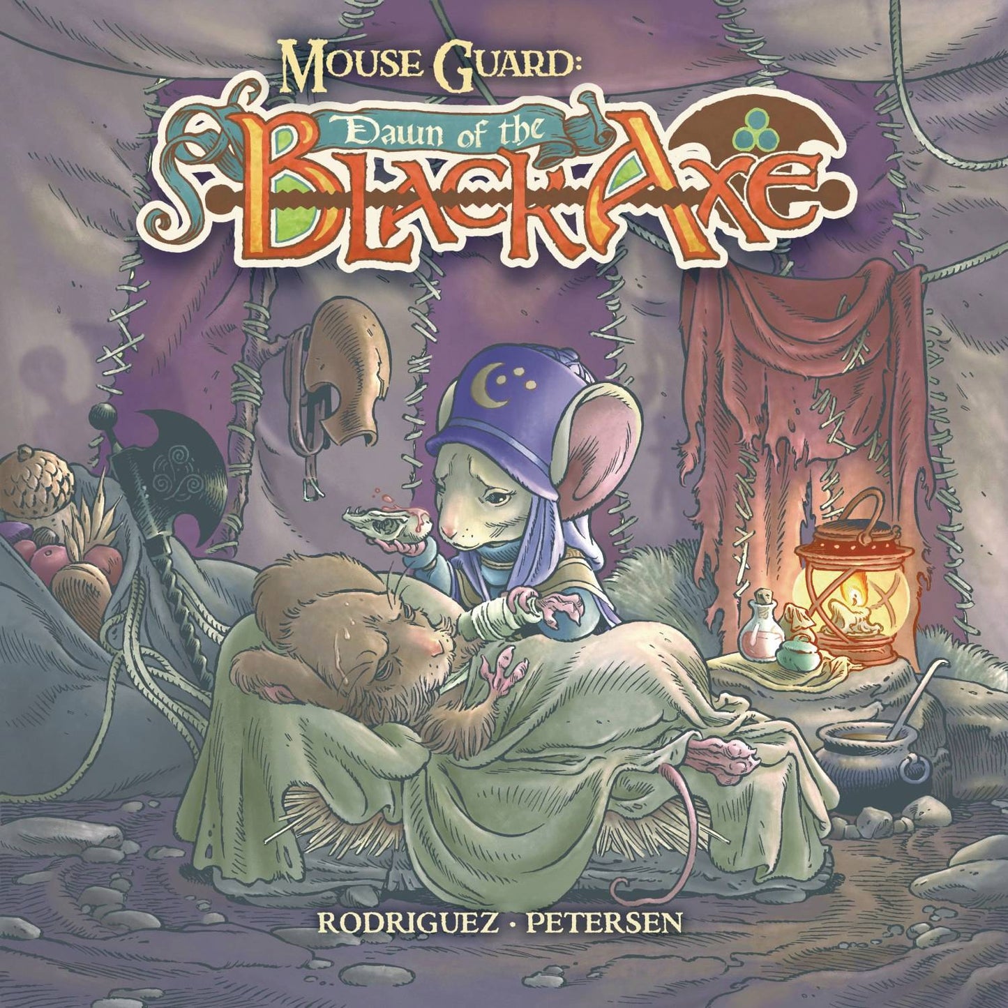 Mouse Guard: Dawn Of The Black Axe Complete Series - All 3 First Print Issues