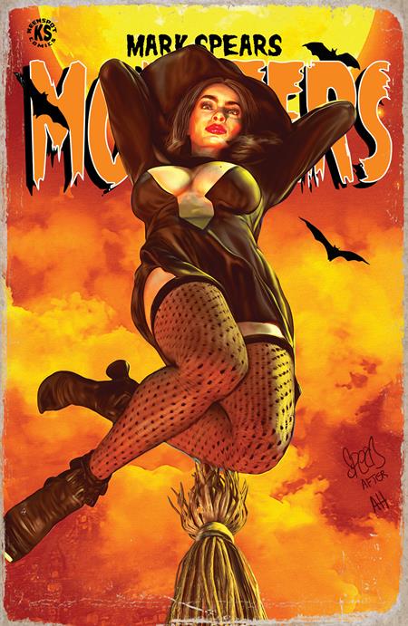 Mark Spears Monsters #7 - Hexy JSA Homage Variant