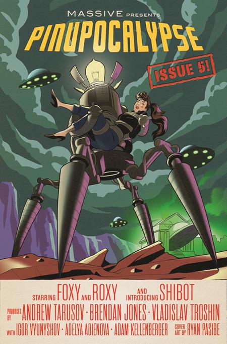 Pinupocalypse #5 (MR) - Ryan Pasibe Movie Poster Homage Variant