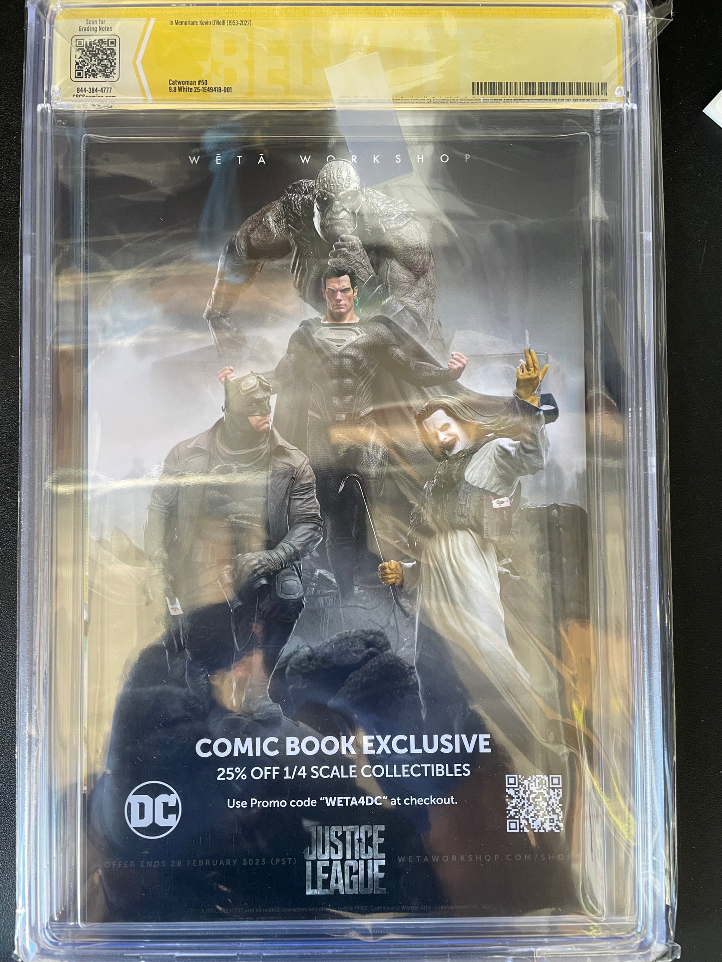 Catwoman #50 - Sozomaika CBCS 9.8 Witness Signature