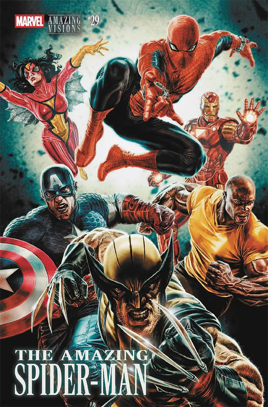 The Amazing Spider-Man 29 - Lee Bermejo Amazing Visions Variant