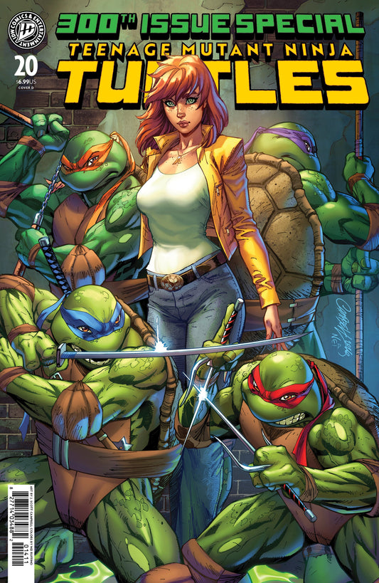 Teenage Mutant Ninja Turtles #20: 300th Issue Special - Campbell - Preorder 7/22