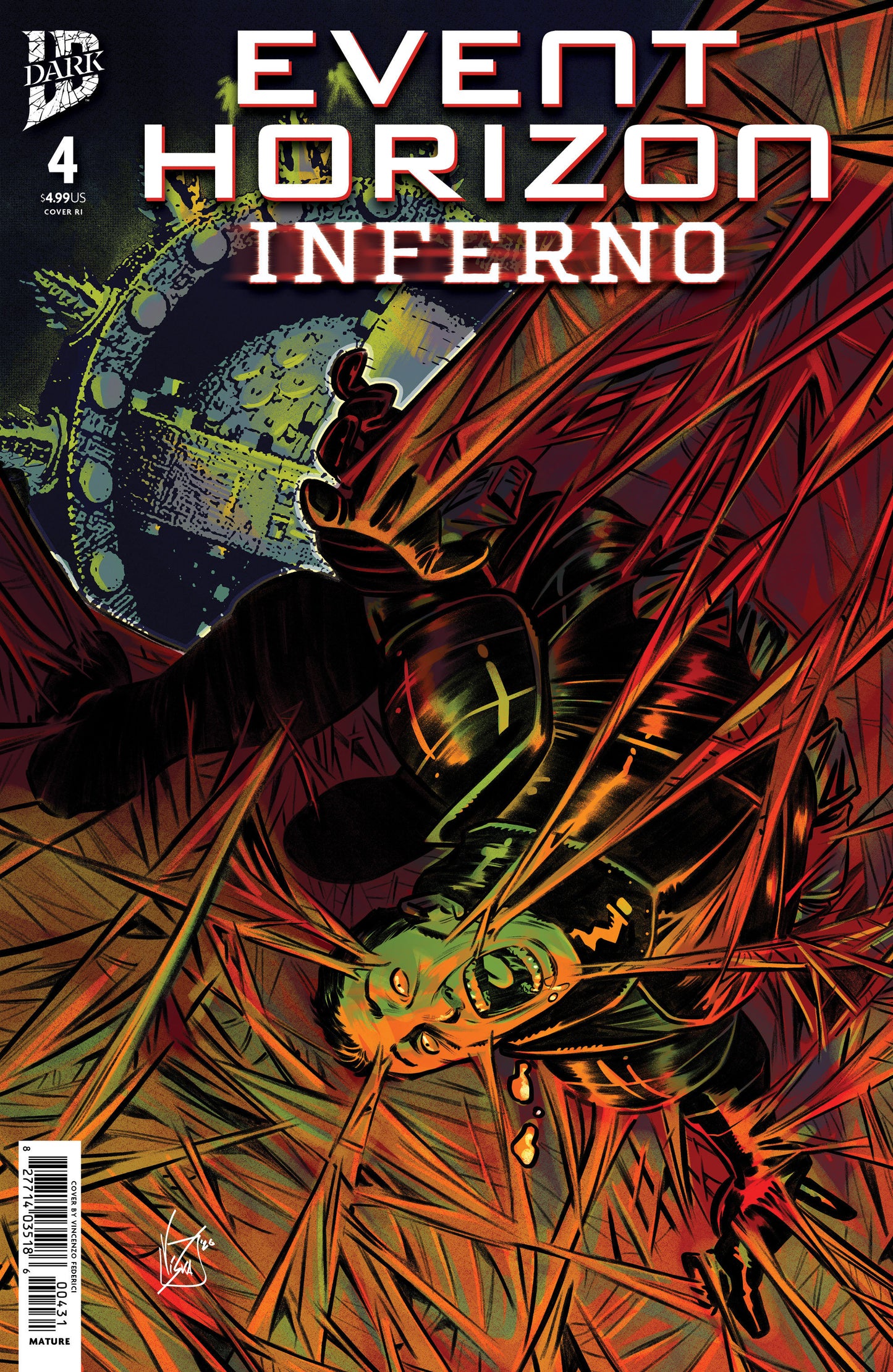 Event Horizon: Inferno #4 (MR) - 1:10 RI Federici - Preorder 8/5/26