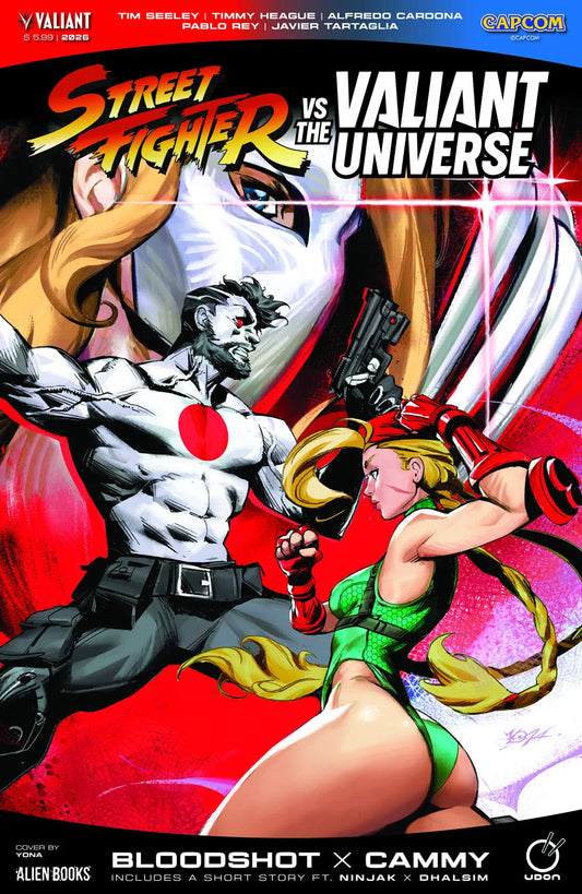 Street Fighter Vs. The Valiant Universe Special - CVR B - Preorder 7/29/26