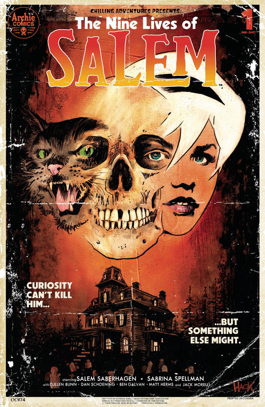 Nine Lives Of Salem - Hack Variant! - Archie Comics One Shot