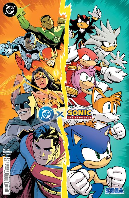 DC X Sonic The Hedgehog #1 (of 5) - Cover B - Preorder 3/19/25*