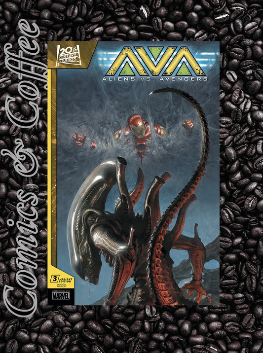 Aliens Vs Avengers #3 (Of 4) - Paolo Rivera Variant!