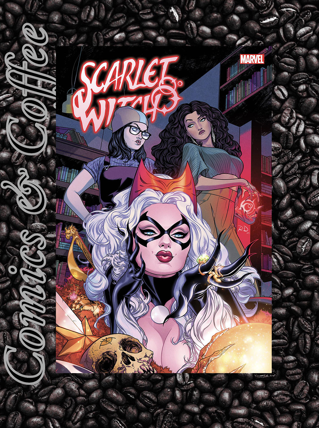 Scarlet Witch #9 - Russell Dauterman Black Cat Variant!