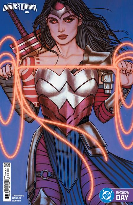 Absolute Wonder Woman #6 - Jenny Frison Woman’s Day Variant! *Preorder 3/26/25*