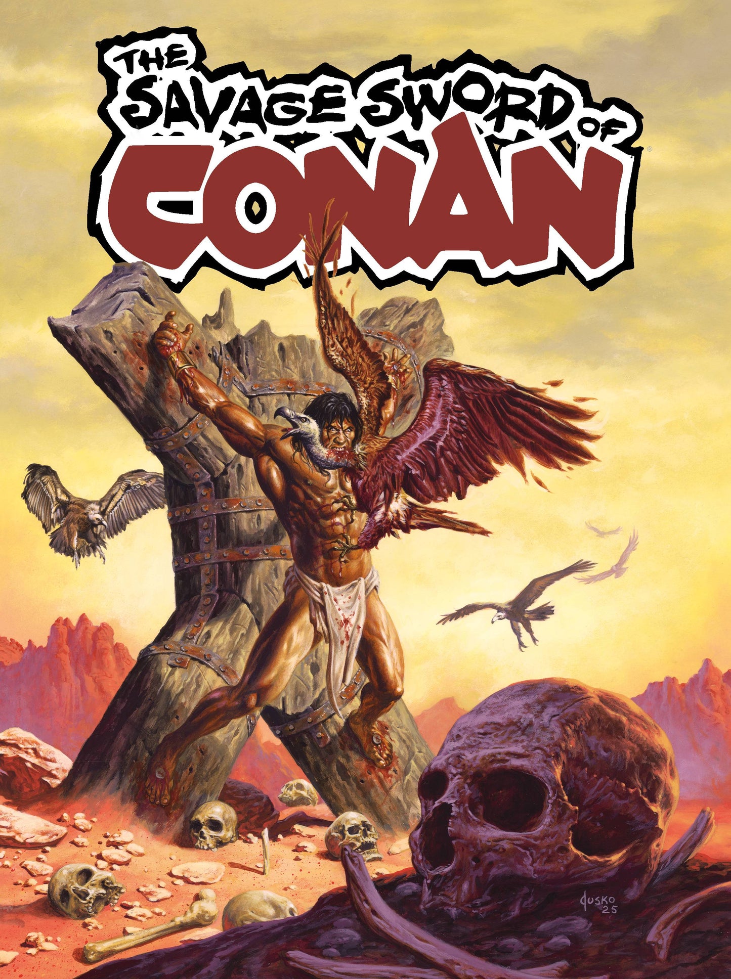 The Savage Sword Of Conan #8 (MR) - Joe Jusko Cover! *Preorder 4/30/25*